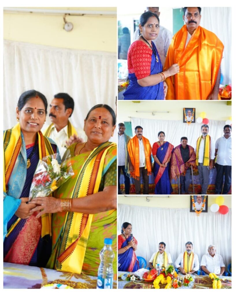 Bathula Venkatalakshmi felicitated