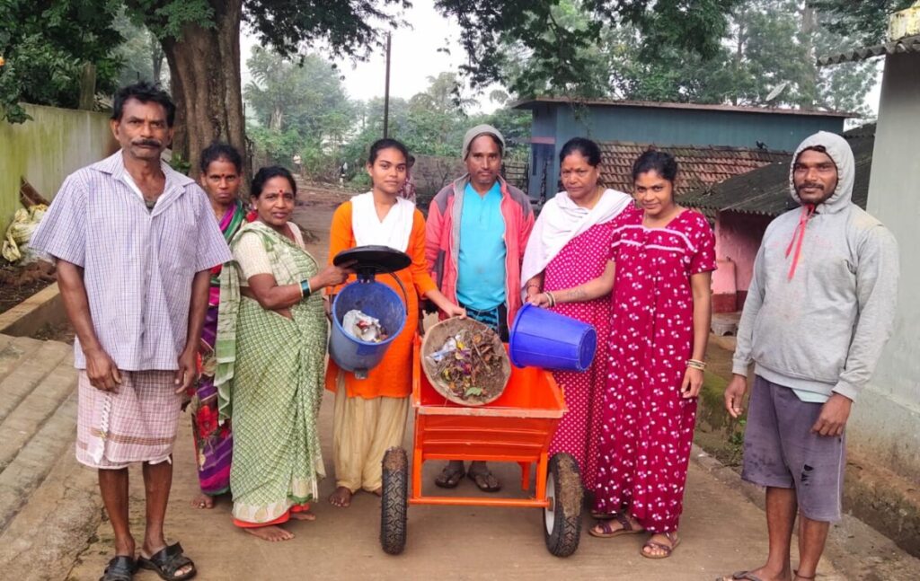 Door-to-door garbage collection
