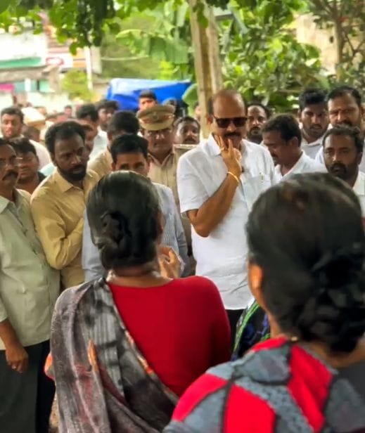 Minister who started the works