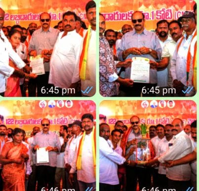 CMRF Cheques Distribution