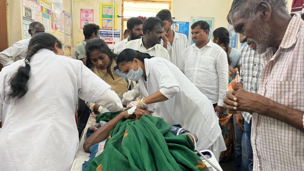 MLA Jare Adinarayana shows humanity