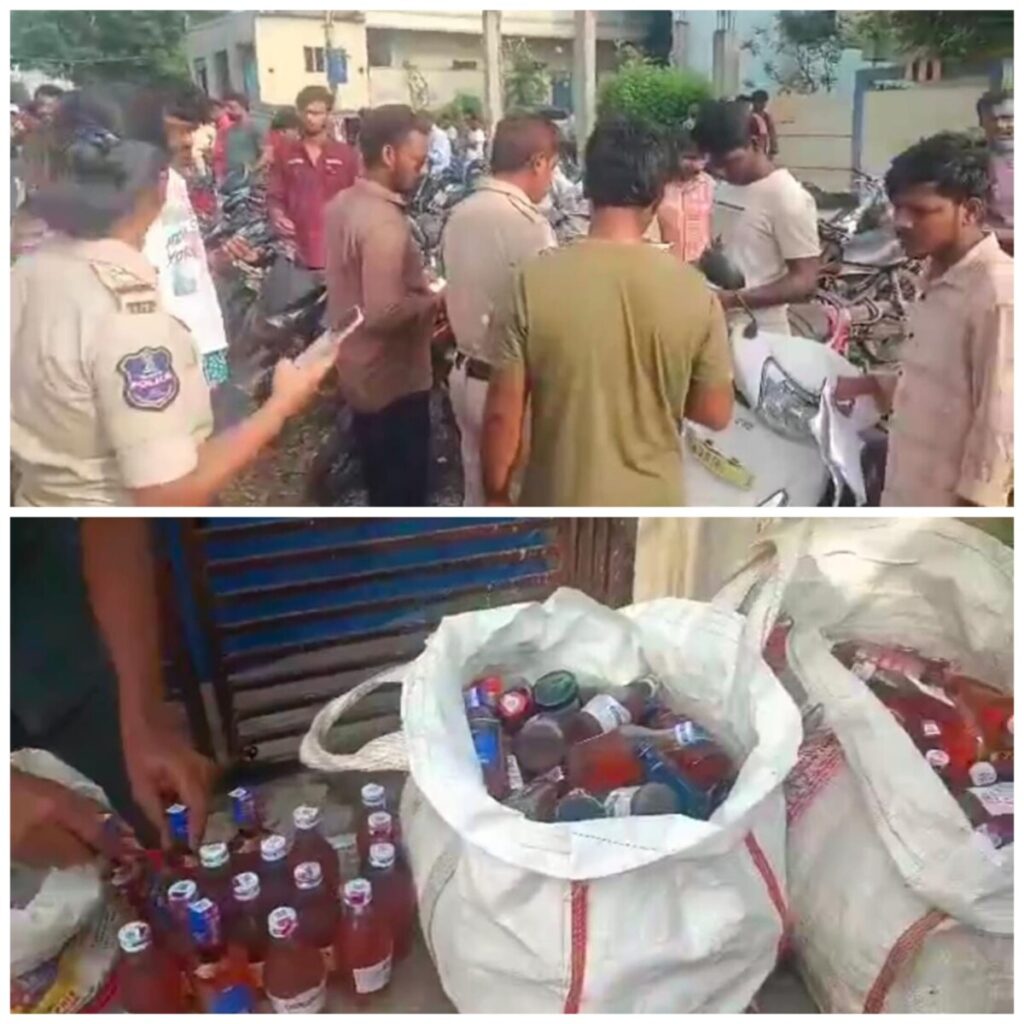 Police seize vehicles 