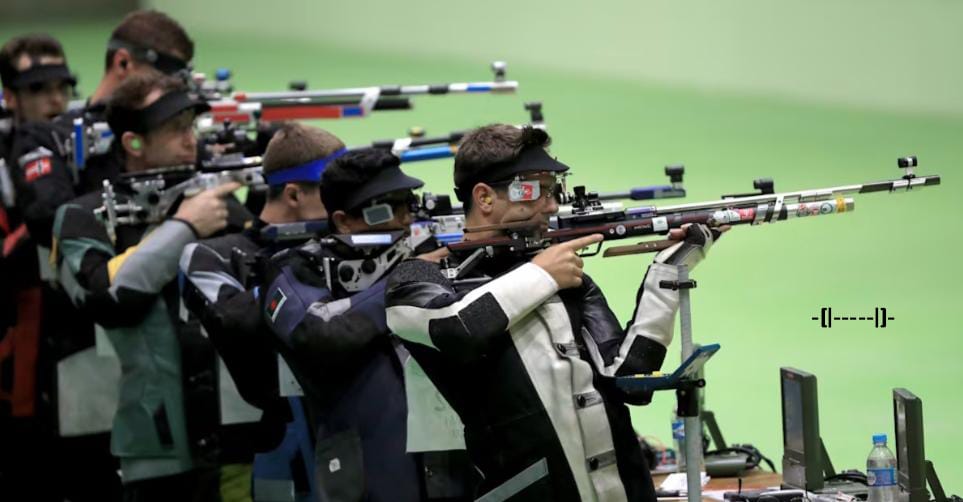 18 countries..208 shooters