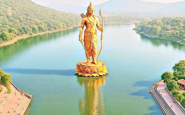 600-foot statue of Lord Rama