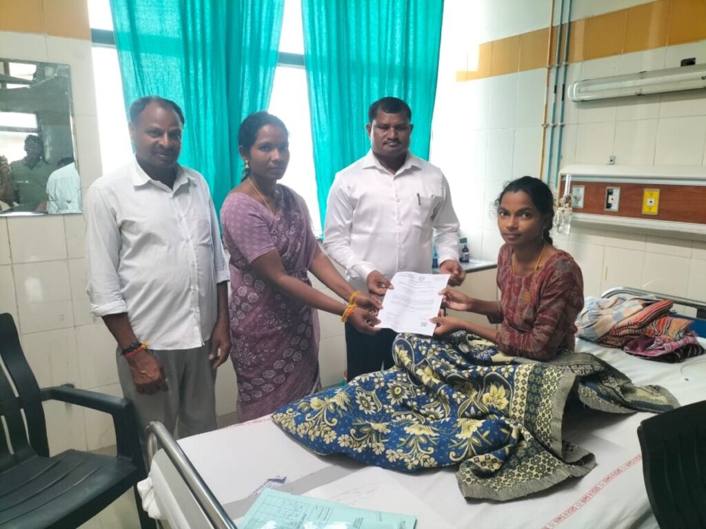 MLA Jare Adinarayana provided LOC 