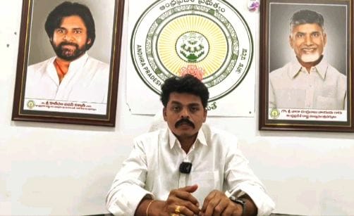 Chirri Balaraju as a member of the Tribal Welfare Committee