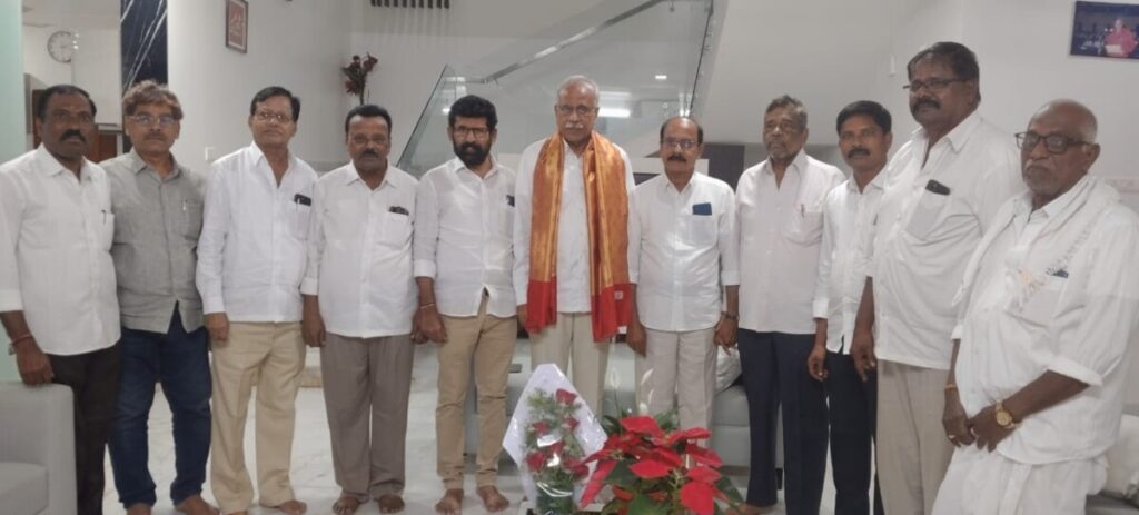 CPI leaders congratulated Palla Venkat Reddy
