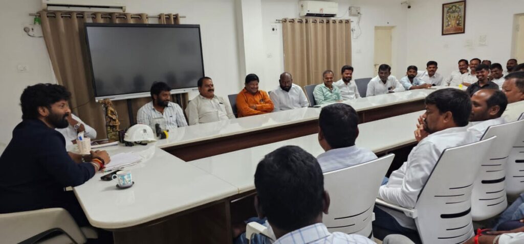 Meeting with the MLAs of Palakurthi 