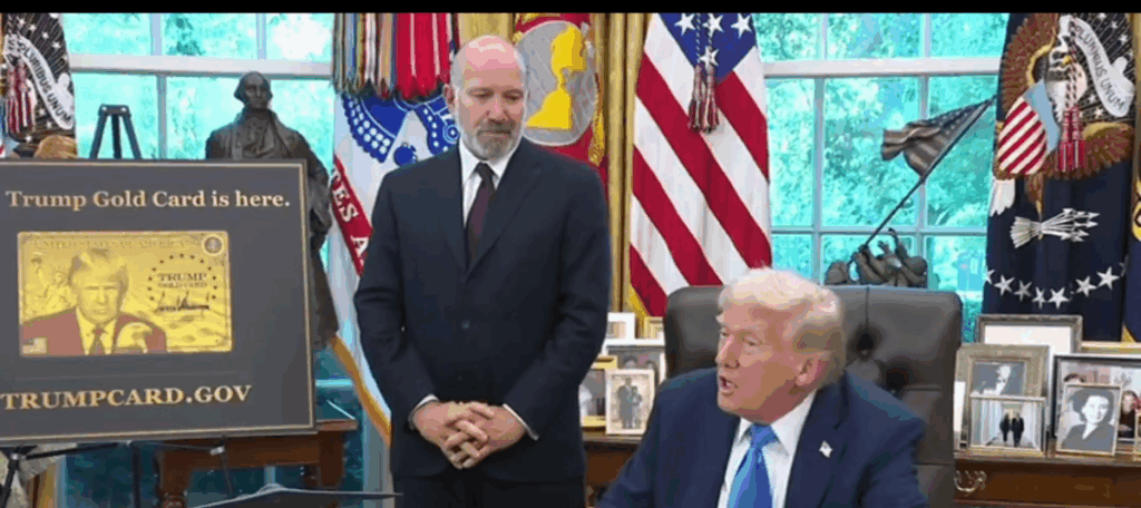 Trump's 'Gold Card' Visa 