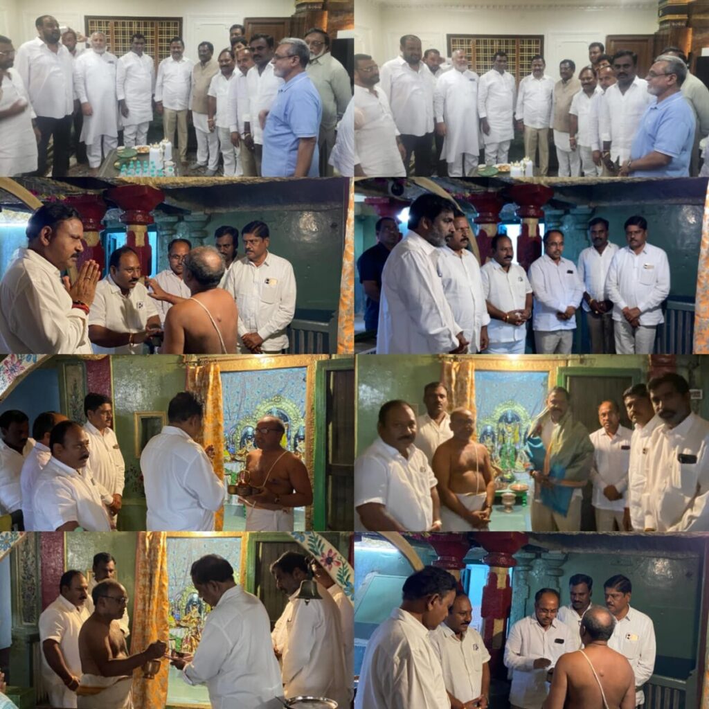 Rammohan Reddy visits Sri Venkateswara Swamy