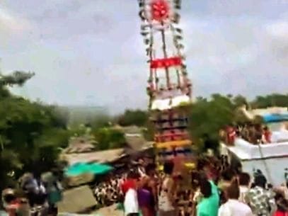 Devotees injured in chariot festival