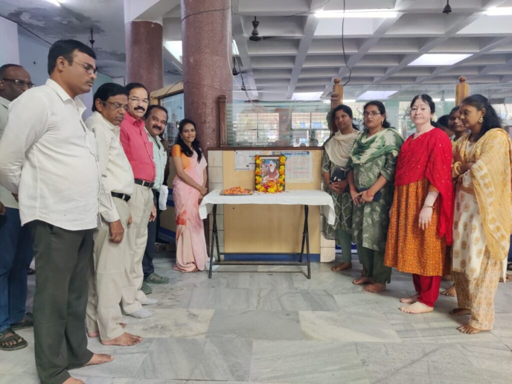 Valmiki Maharshi Jayanti celebrated Municipal Corporation office