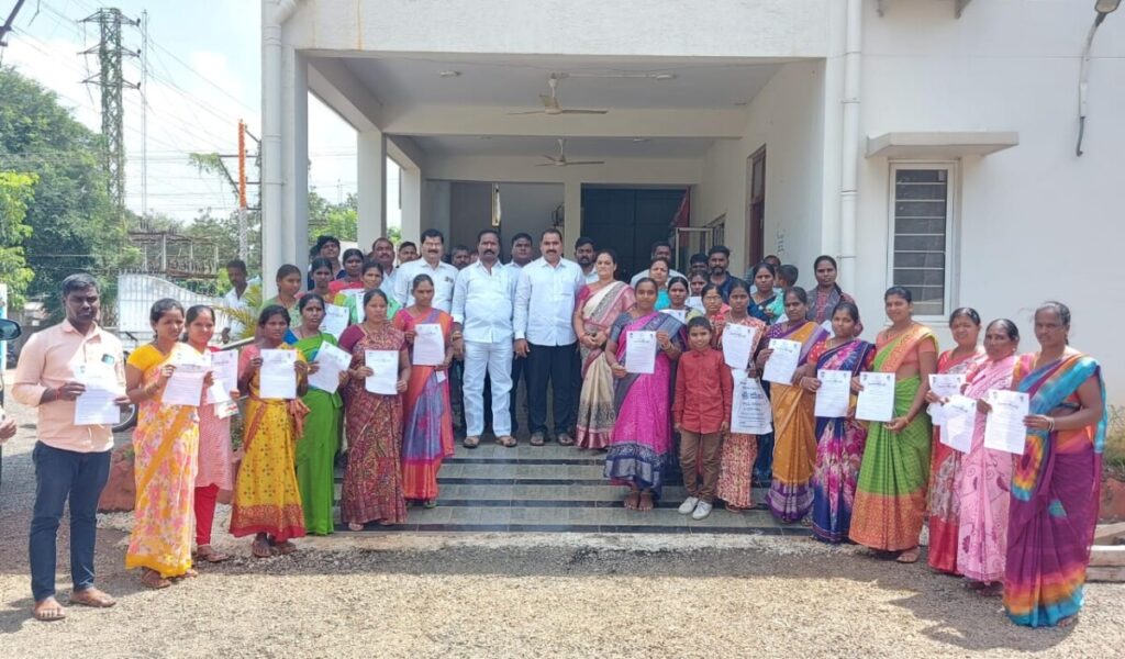 sanction documents for construction of Indiramma houses 
