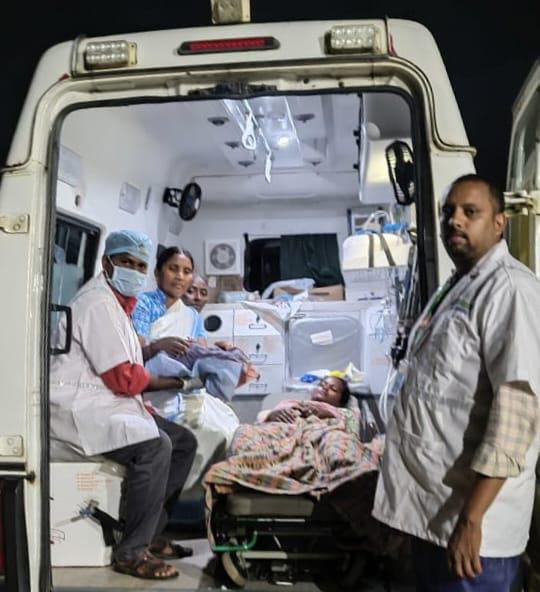 Ambulance services in the mandal