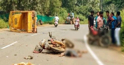 A person died in a road accident