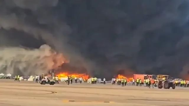 Dhaka Airport Fire Incident