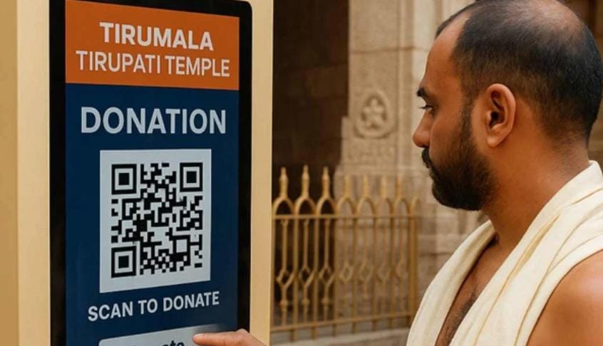 Massive donations to TTD