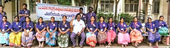 Sanitation workers strike