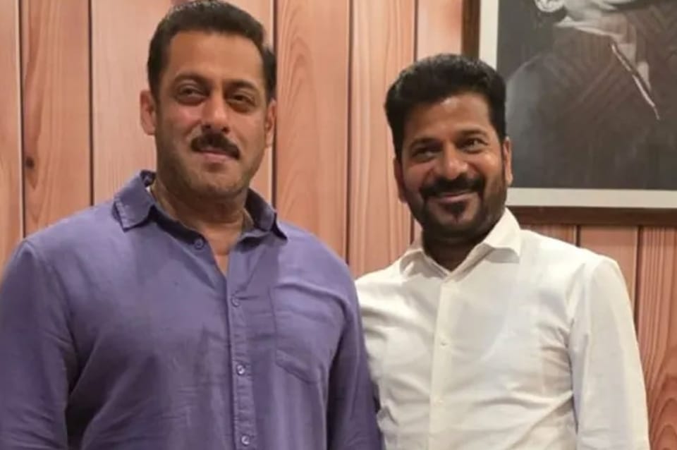Salman Khan meets CM Revanth Reddy