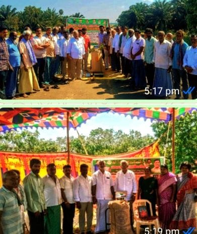 Rice paddy purchase center launched