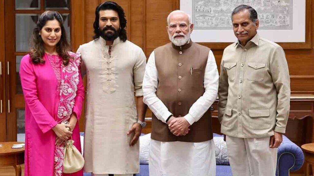 Ram Charan meet PM Modi 