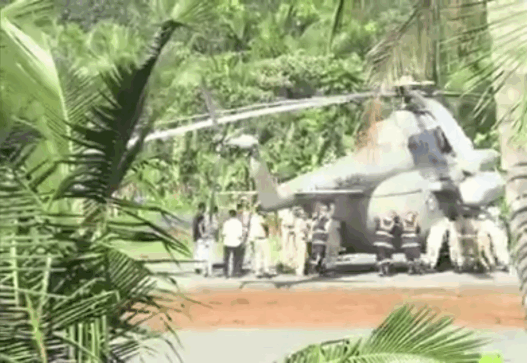 Draupadi Murmu's narrow escape
