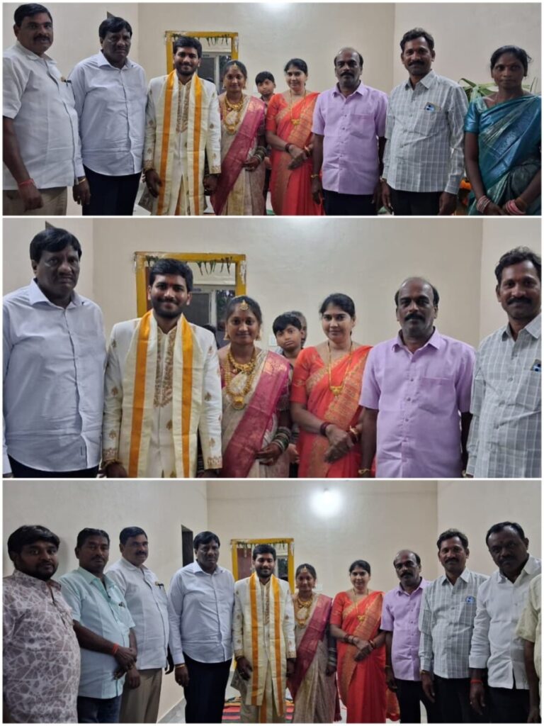 Parigi Former MLA blesses newlyweds 