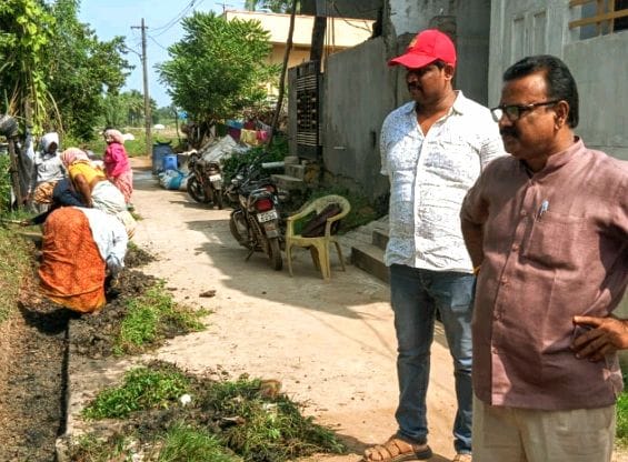 APD supervised the employment guarantee work