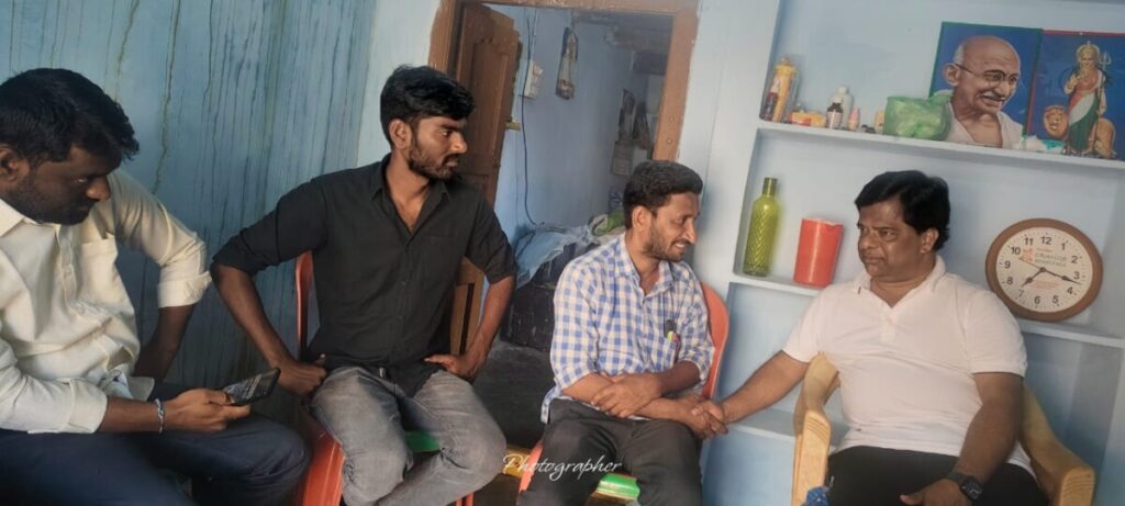 Vadtya Ramesh visited Boyapalli Ramulu Goud