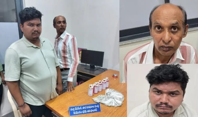 Asifabad Civil Supplies officials caught by ACB