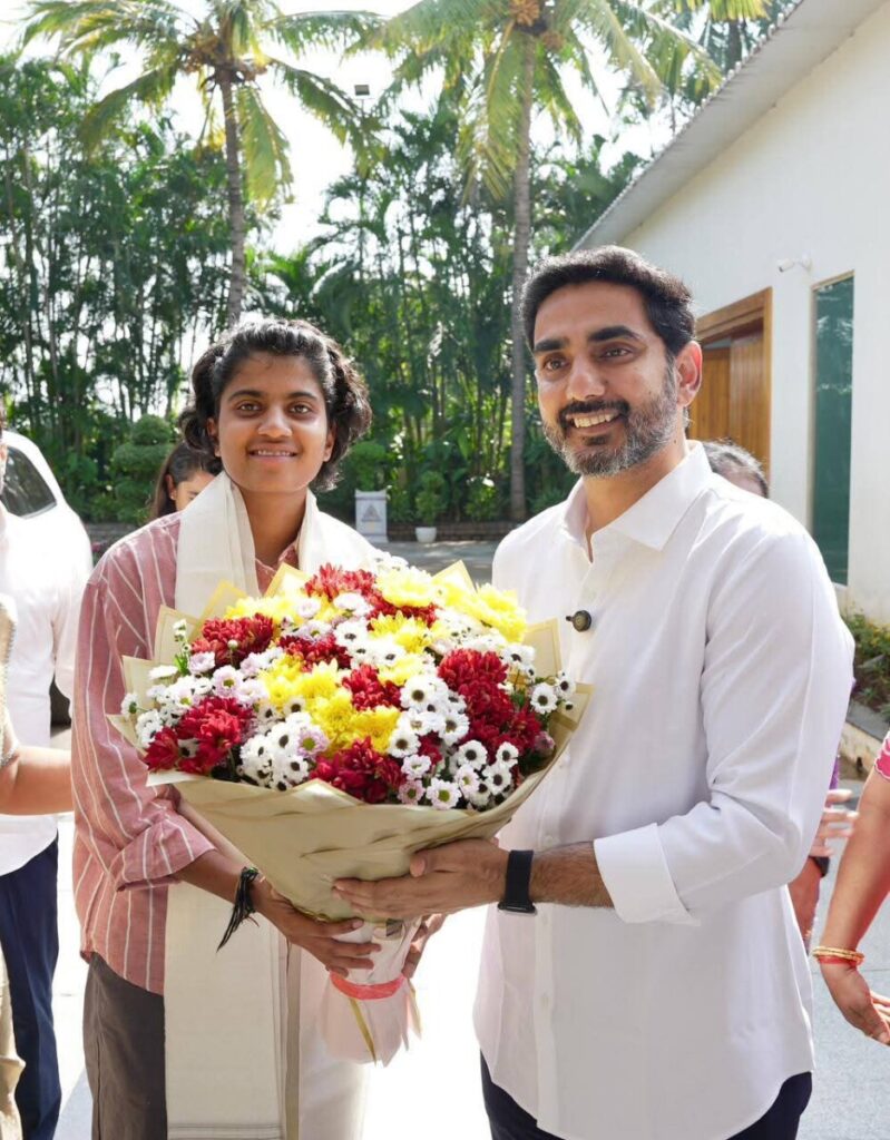 Cricketer Sricharani to get Rs 2.5 crore cash award