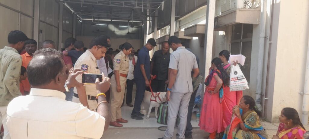 Extensive checks with bomb squad and vigilantes 