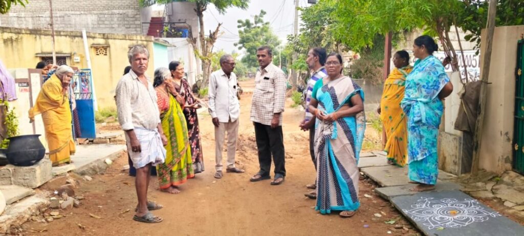 CPM leaders visit Ramakrishna Nagar to discuss issues