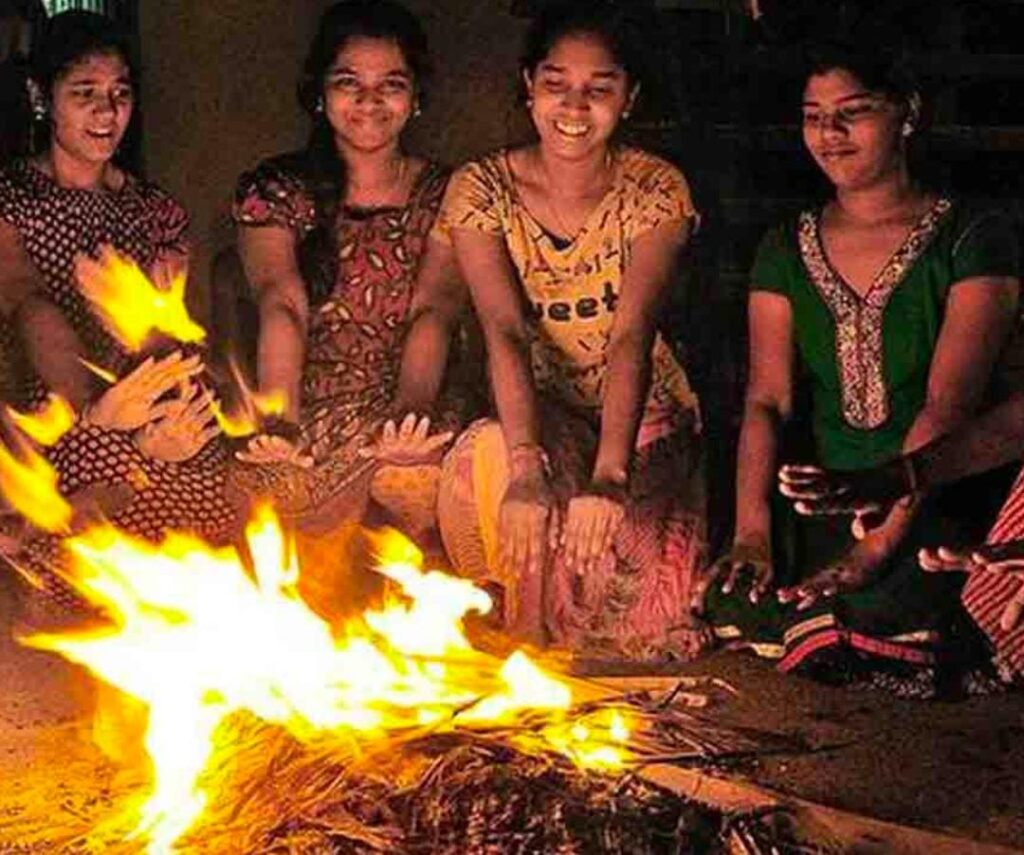 Cold wave in Telangana