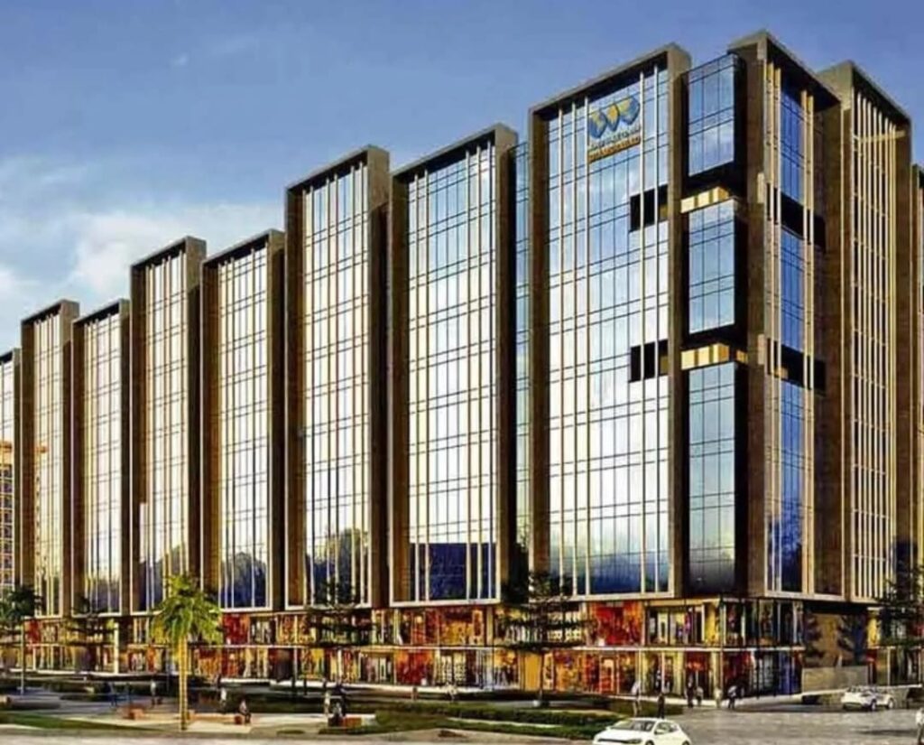 Foundation stone for World Trade Center 