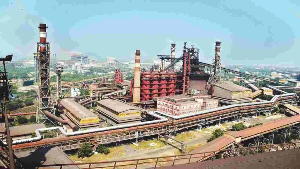 1,085 acres allocated for steel plant 