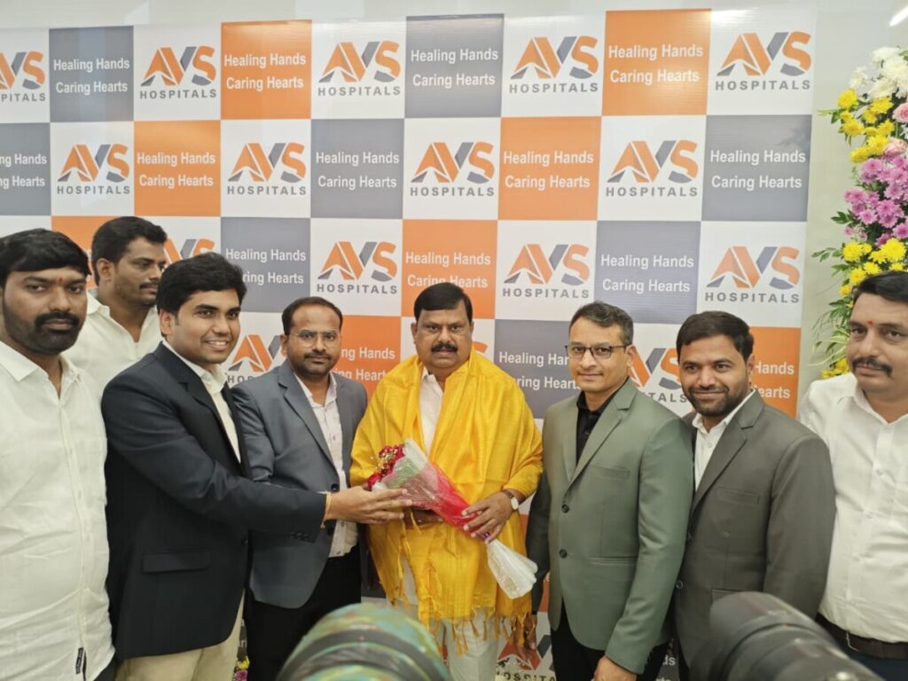 MLA Balu Naik participated in the inauguration of the hospital