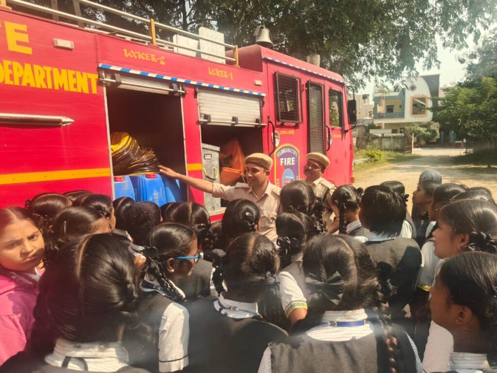 Awareness seminar on fire station
