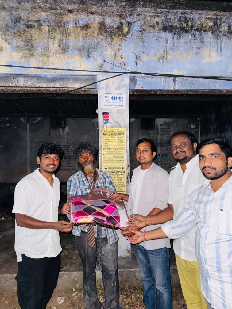 Blankets and earplugs distributed 