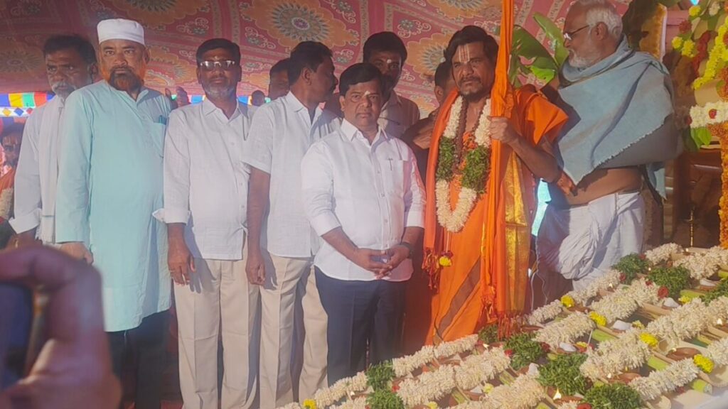 Vadtya Ramesh participated in the Maha Yagya