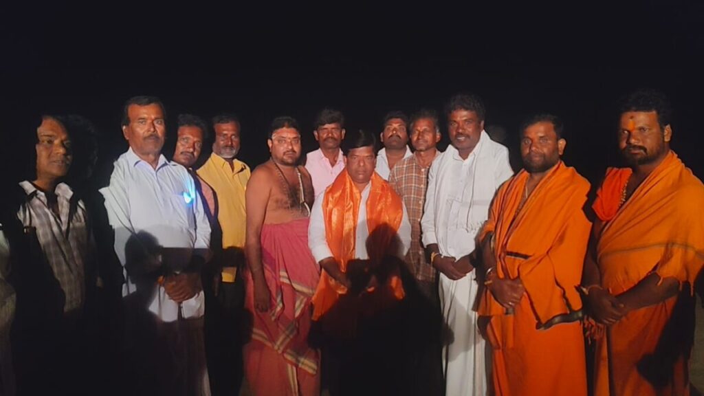 Ganga Aarti on the banks of Krishna River