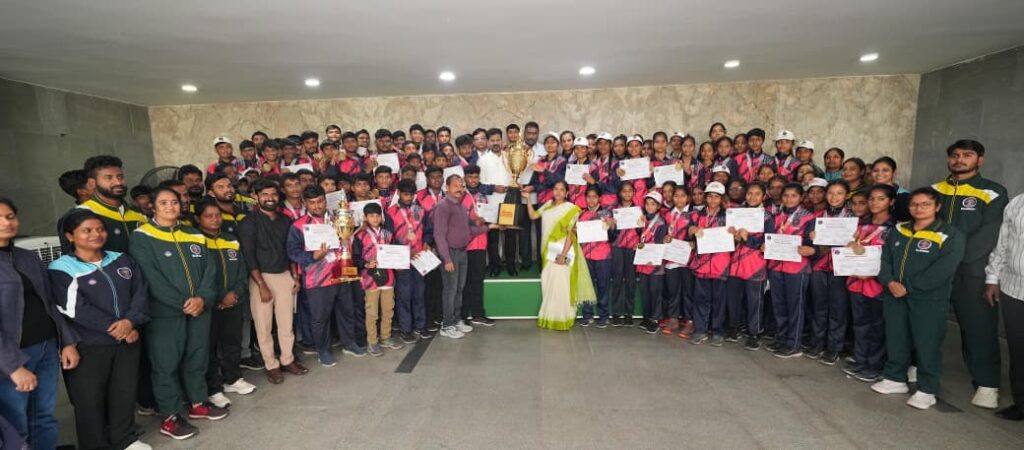 Chief Minister A. Revanth Reddy congratulated Telangana students