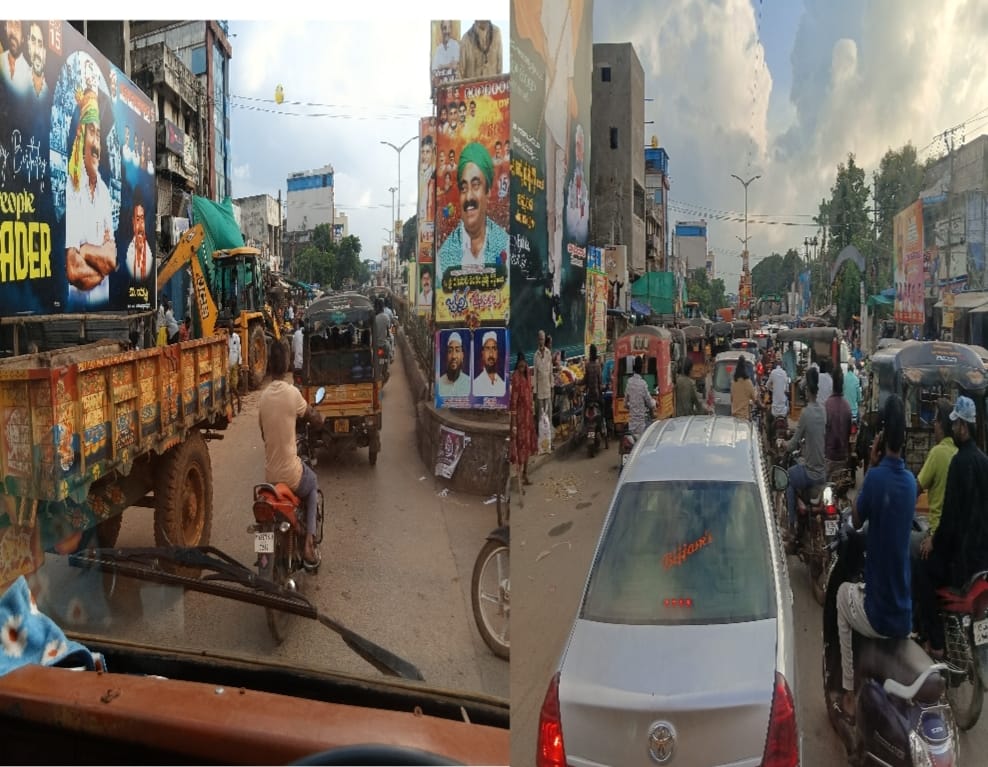 Traffic problems in Kavali