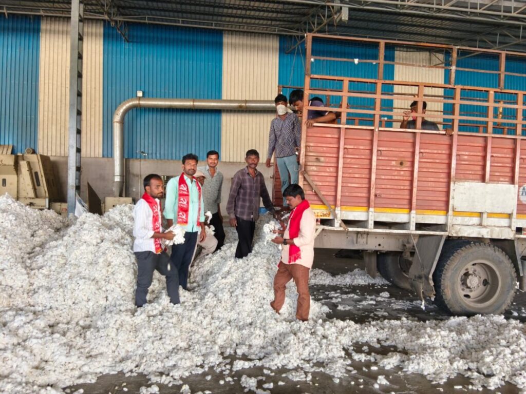 Relax the quality standards and purchase cotton