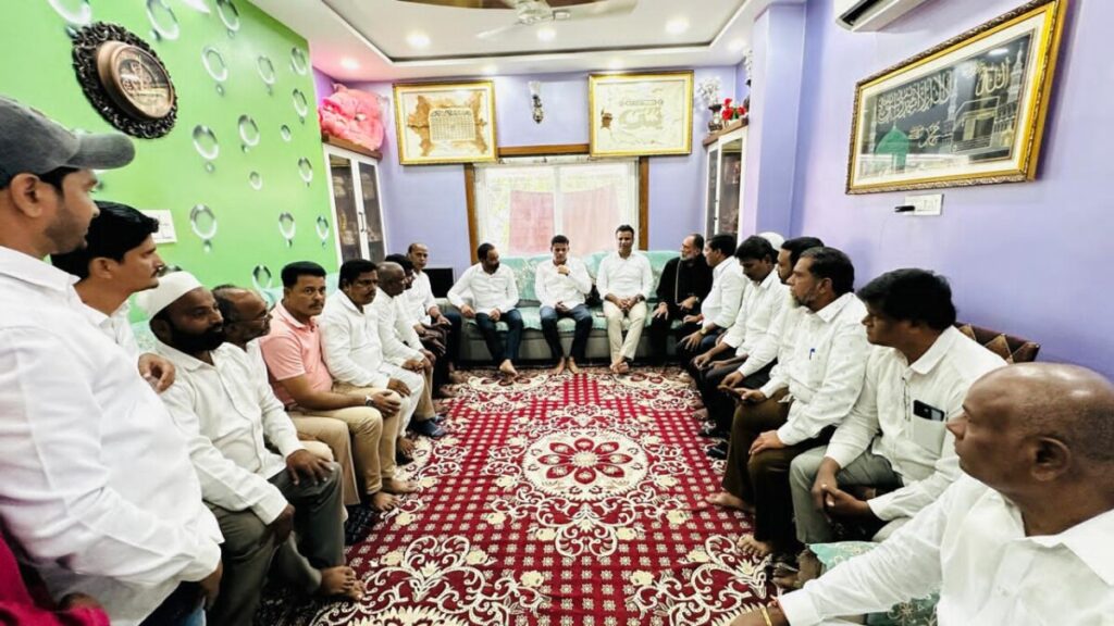 MLAs and MLCs visited Ibrahim Khan