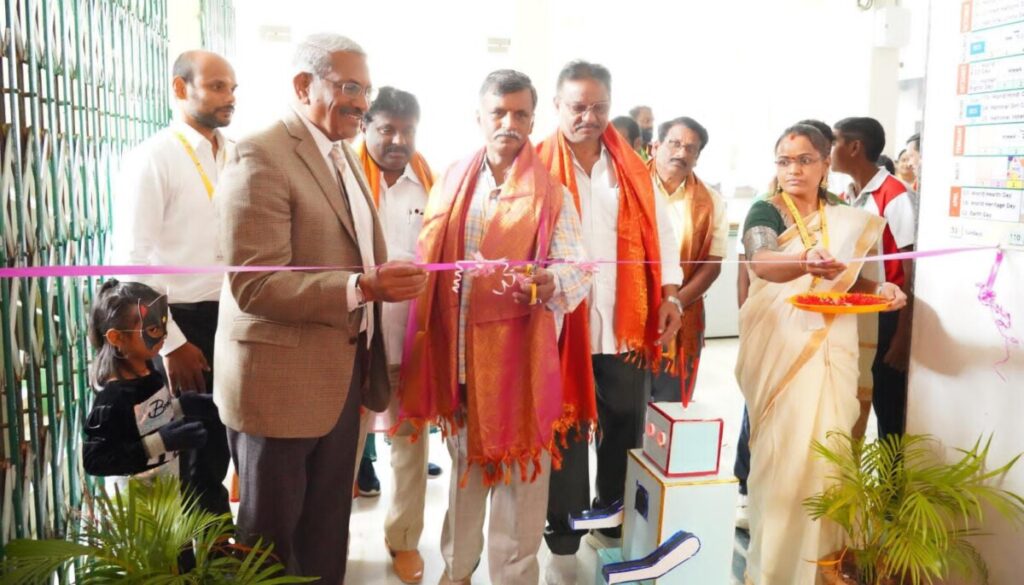 Education Officer inaugurated the robotics exhibition at Oasis School