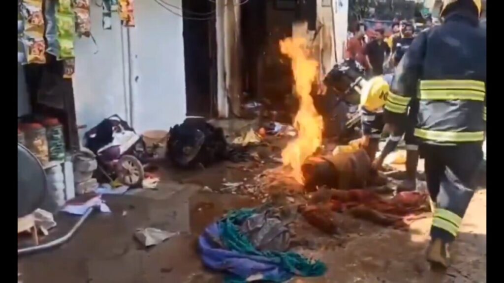 Woman dies in gas cylinder explosion in Hyderabad