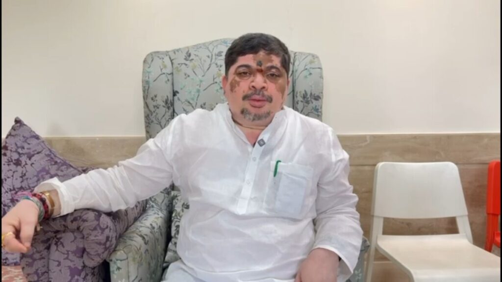 Celebrate the victory of the Congress Party 