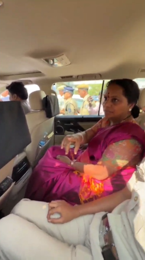 Kalvakuntla Kavitha arrested