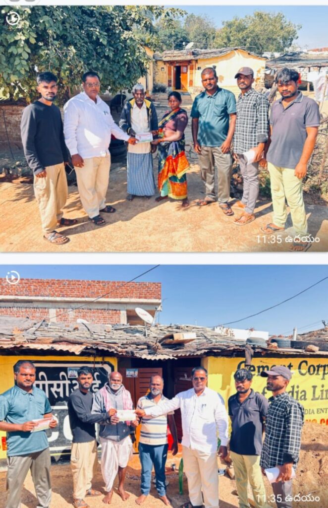 Vigorous door-to-door campaigning Scissors symbol